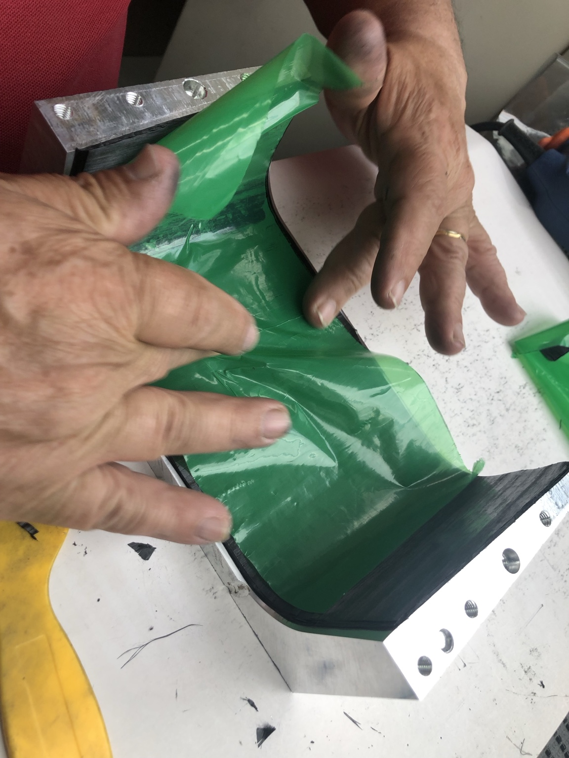 Carbon lamination
